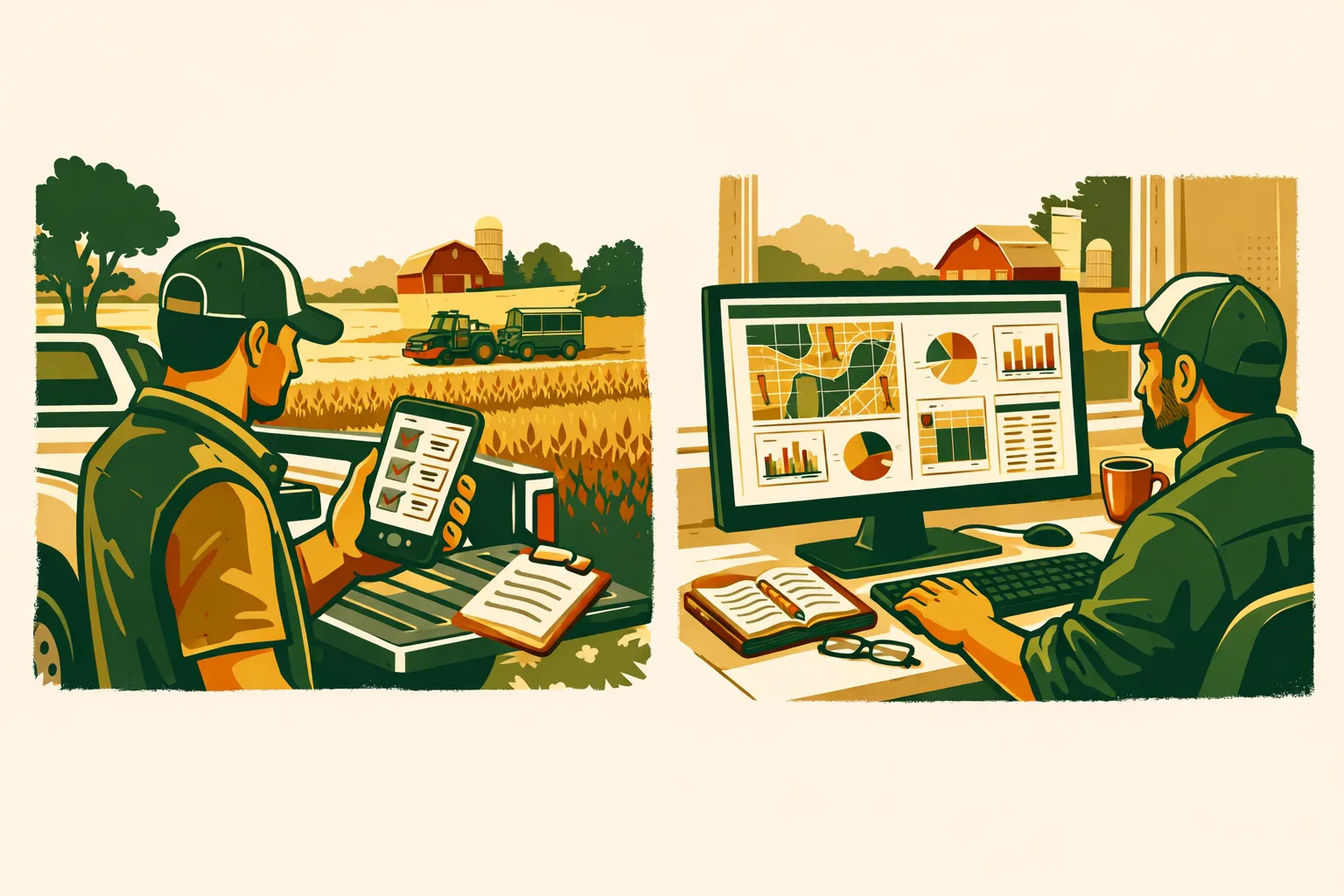 Farm Management App vs Desktop: What Changes When You Log From the Field